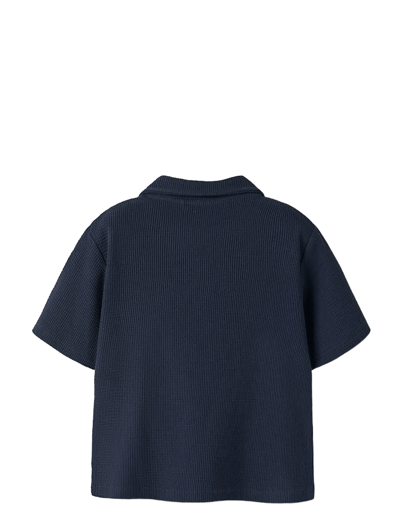 name it - NMMHARVE SS NREG SHIRT - lühikeste varrukatega särgid - navy blazer - 1