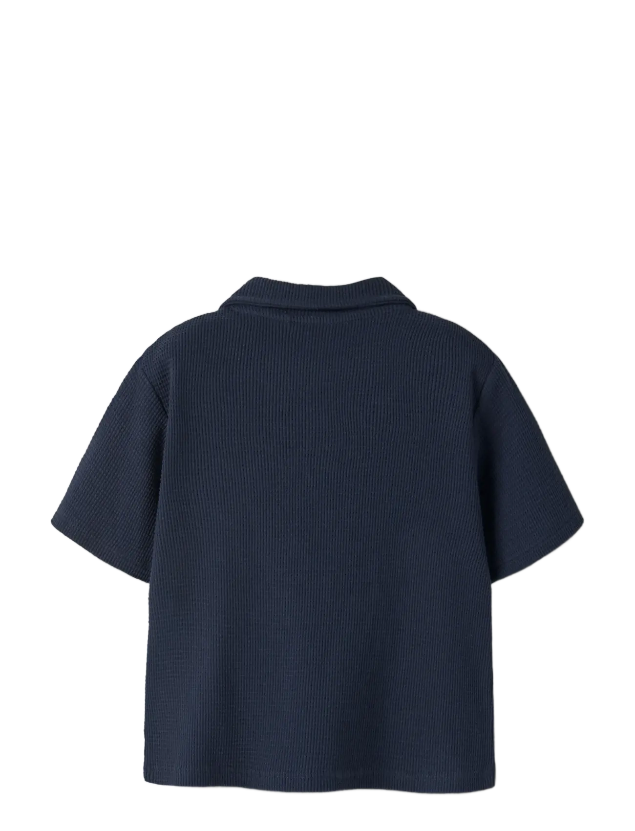 name it - NMMHARVE SS NREG SHIRT - koszule z krótkim rękawem - navy blazer - 1