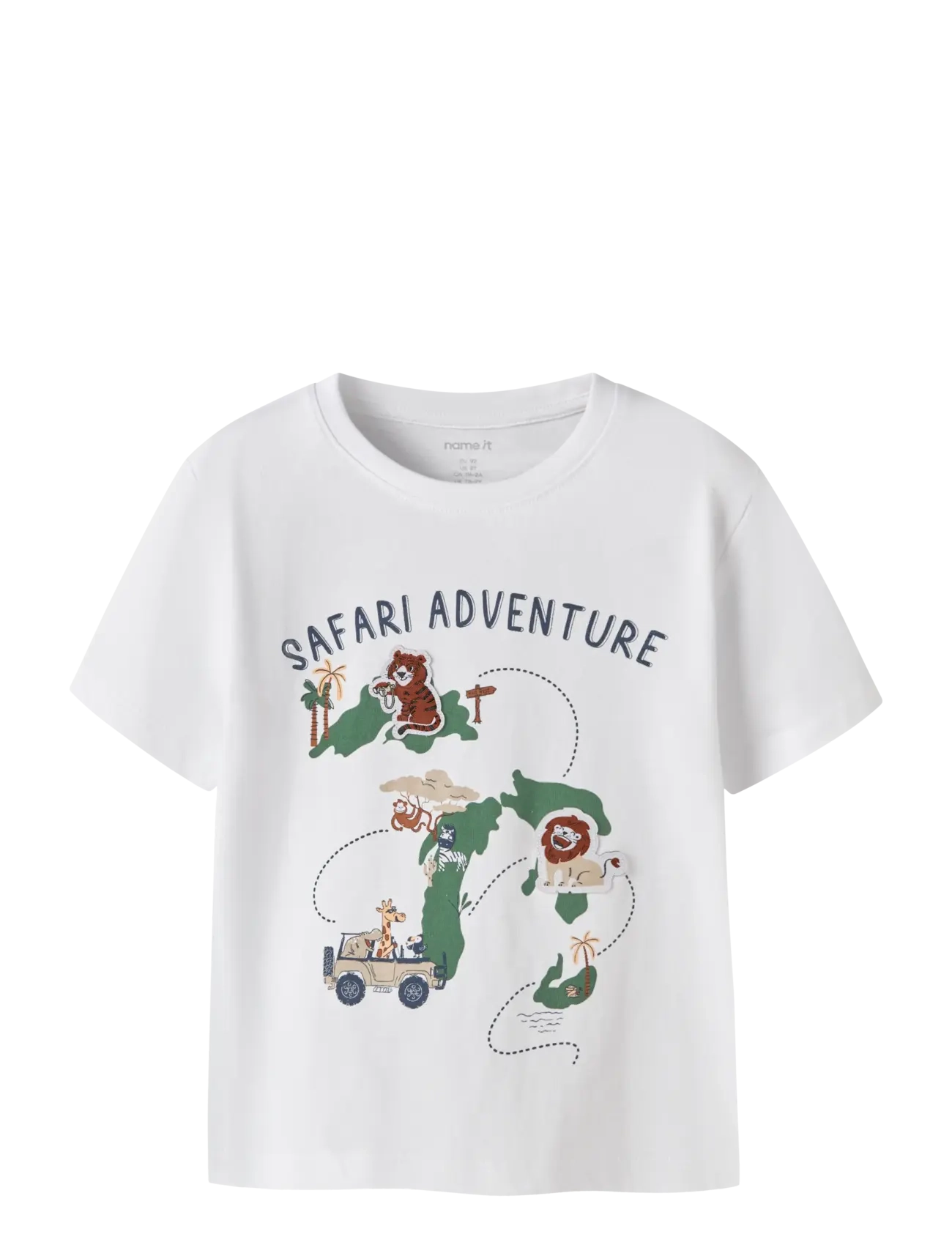 name it NMMHUBER SS NREG TOP BOX - Toppe og t-shirts - BRIGHT WHITE / white