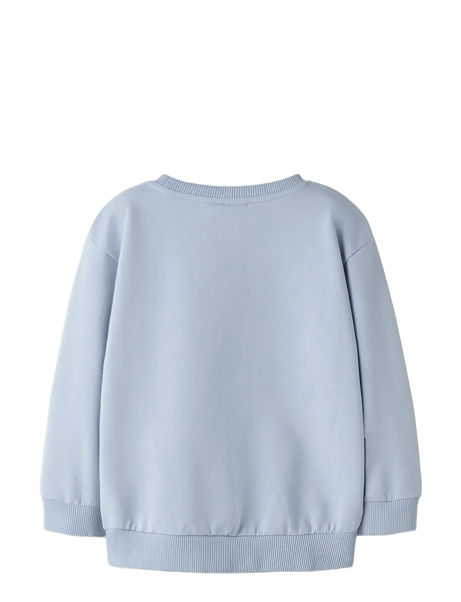 name it - NMMHENDRI LS NREG SWEAT UNB - sweatshirts - blue fog - 1
