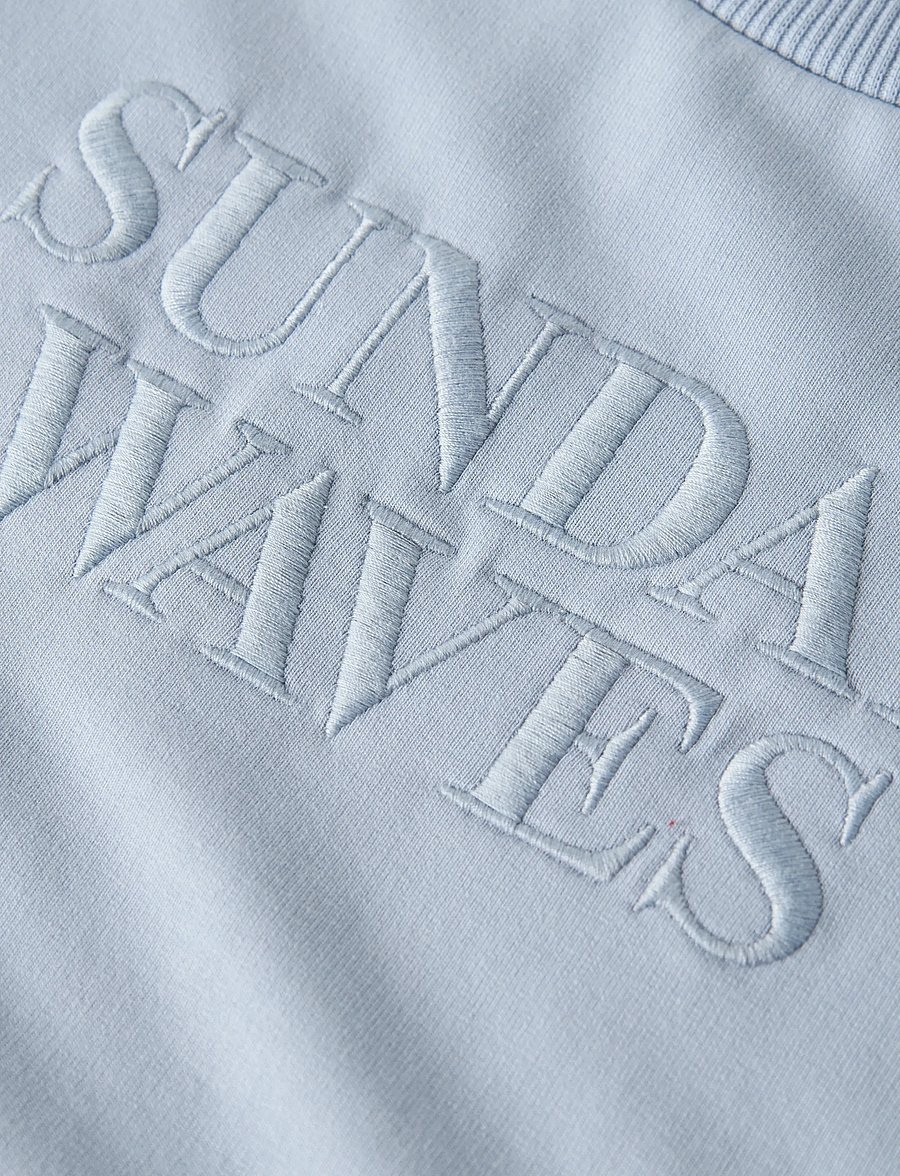 name it - NMMHENDRI LS NREG SWEAT UNB - sweatshirts - blue fog - 2