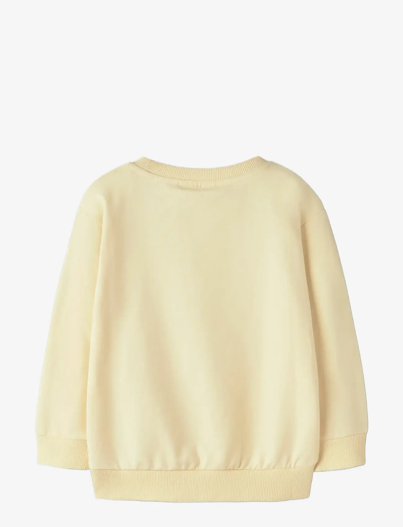 name it - NMMHENDRI LS NREG SWEAT UNB - sweatshirts - double cream - 1