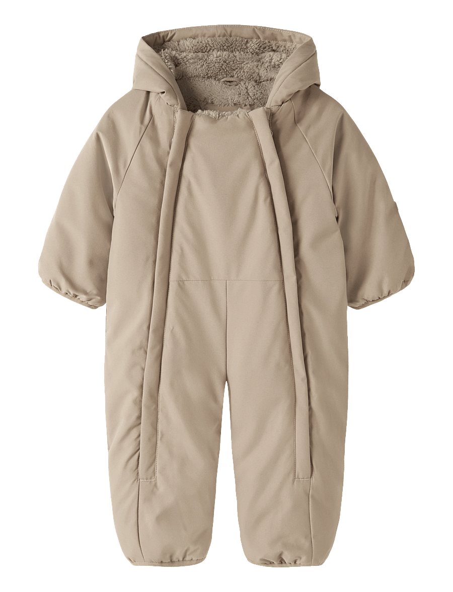 name it - NBNSNOW05 SUIT SOLID FO - regnoveraller - silver mink - 0