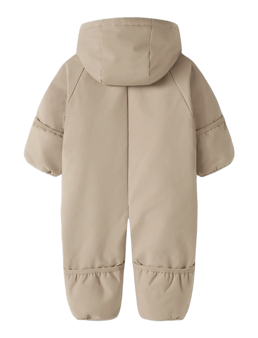 name it - NBNSNOW05 SUIT SOLID FO - regnoveraller - silver mink - 1