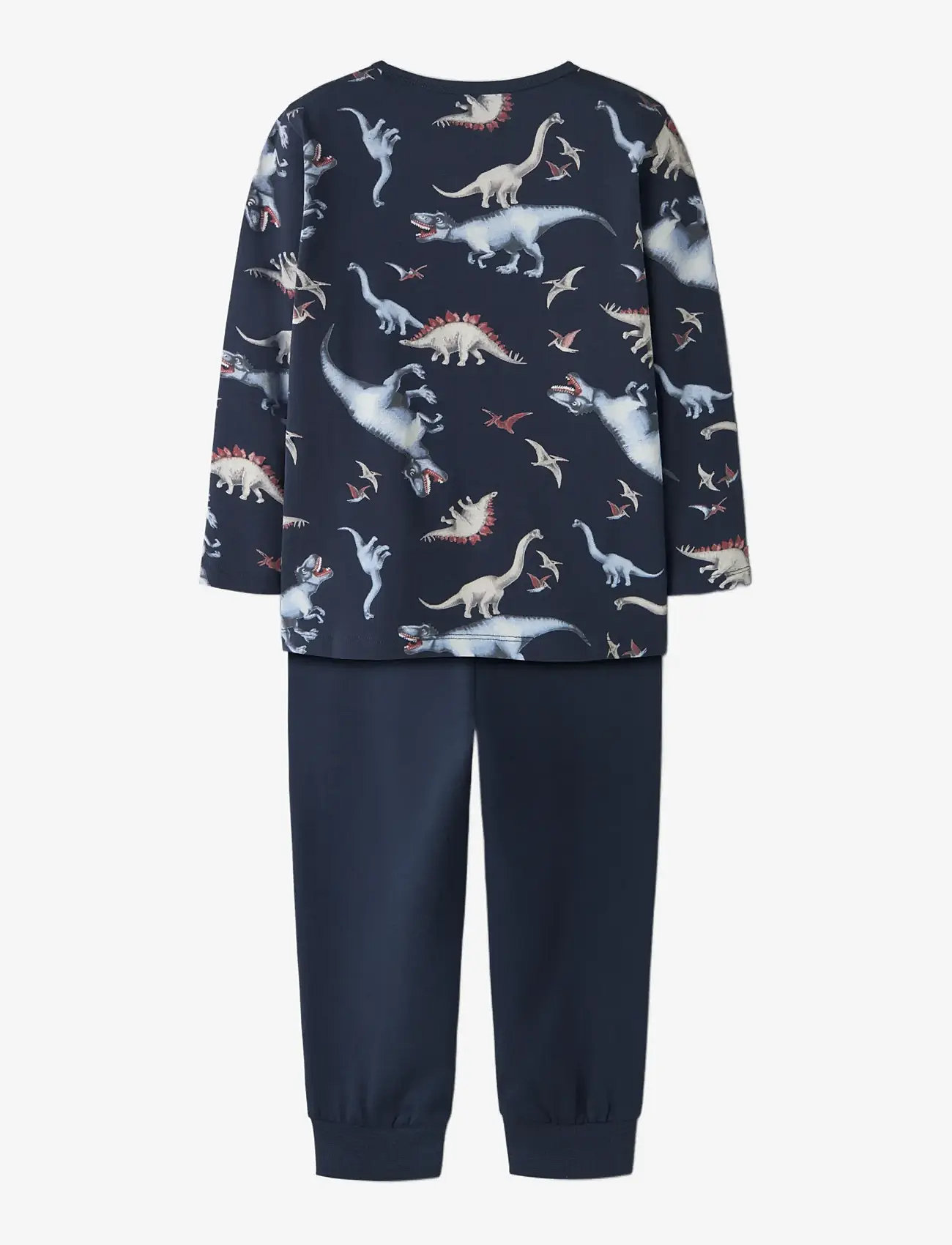 name it - NMMNIGHTSET NAVY DINO NOOS - pyjama-sets - navy blazer - 2