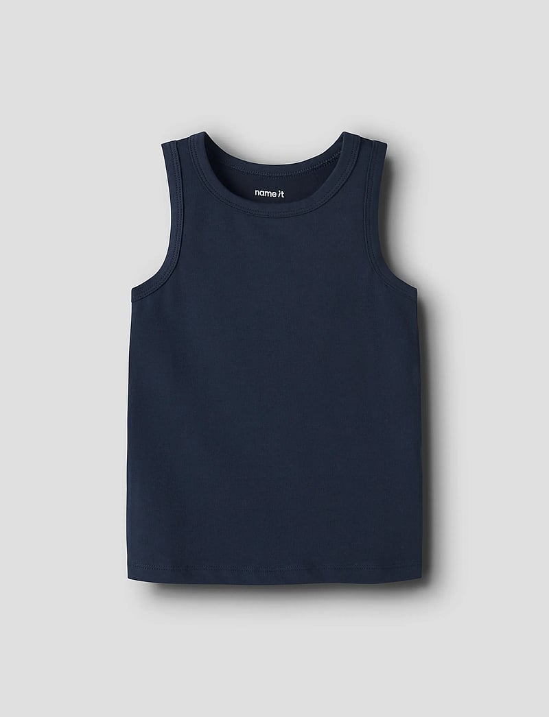 name it - NMMTANK TOP 2P NAVY DINO NOOS - Õlapaeltega topid - navy blazer - 3