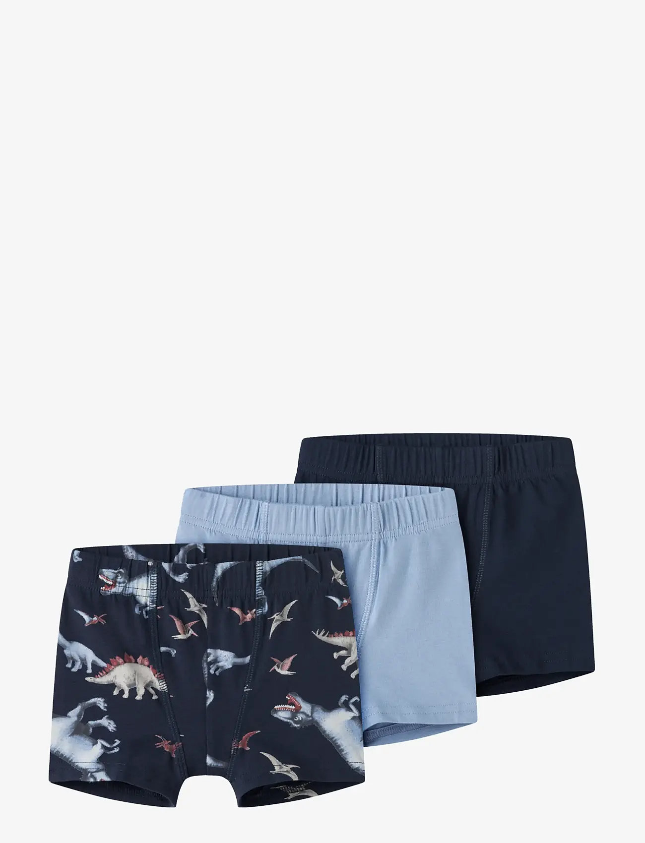 name it - NMMTIGHTS 3P NAVY DINO NOOS - underbukser - navy blazer - 1