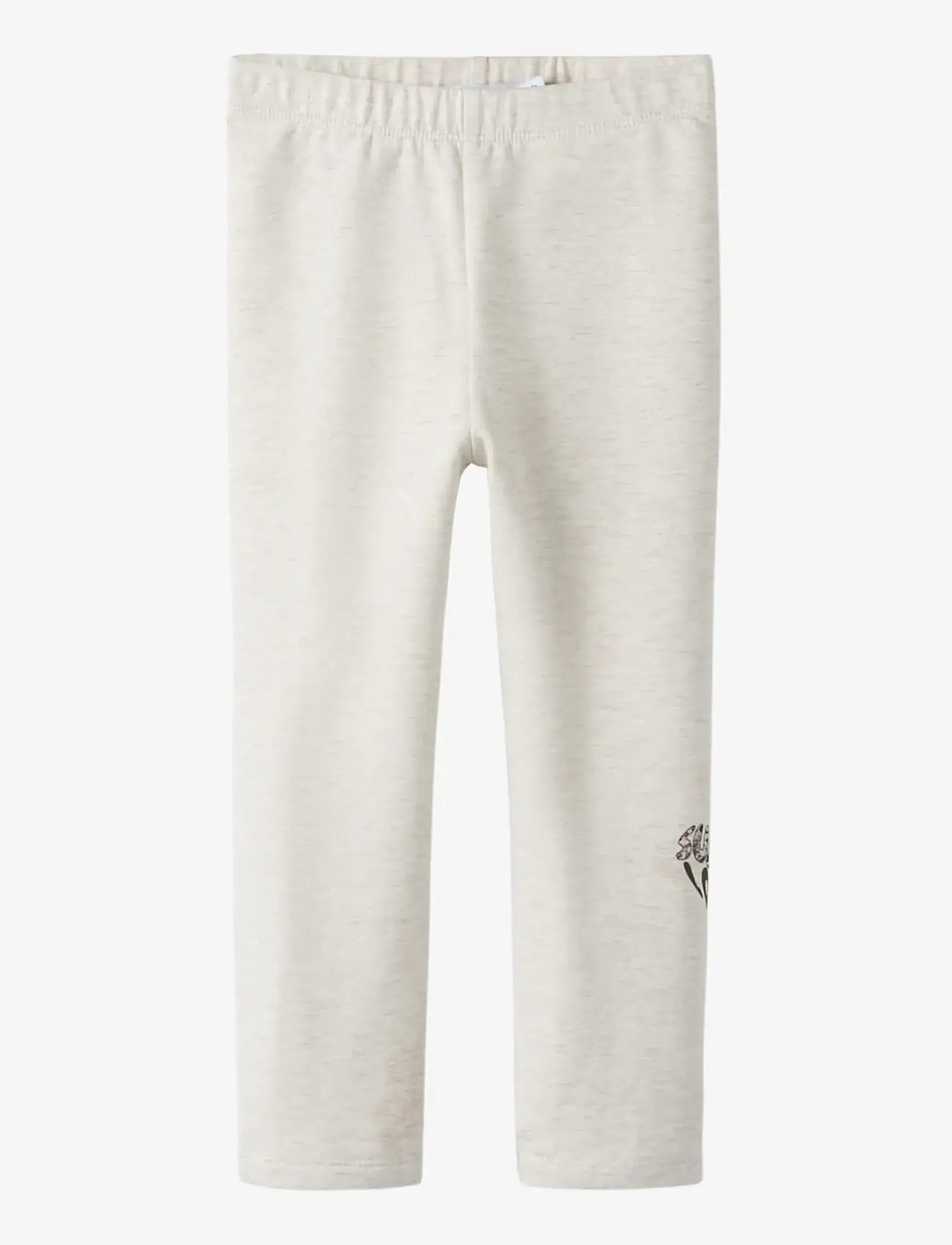 name it - NMFNIKOLINAS SWE LEGGING BRU LNOOS - leggings - peyote melange - 0