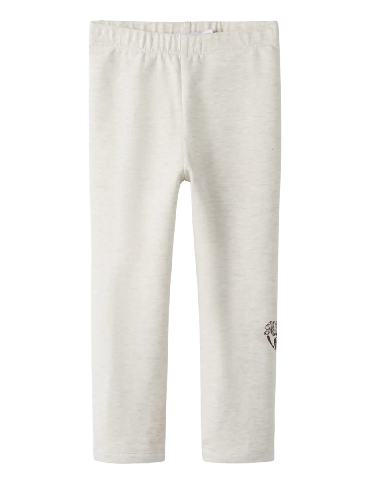 name it NMFNIKOLINAS SWE LEGGING BRU LNOOS - Leggings - PEYOTE MELANGE / beige