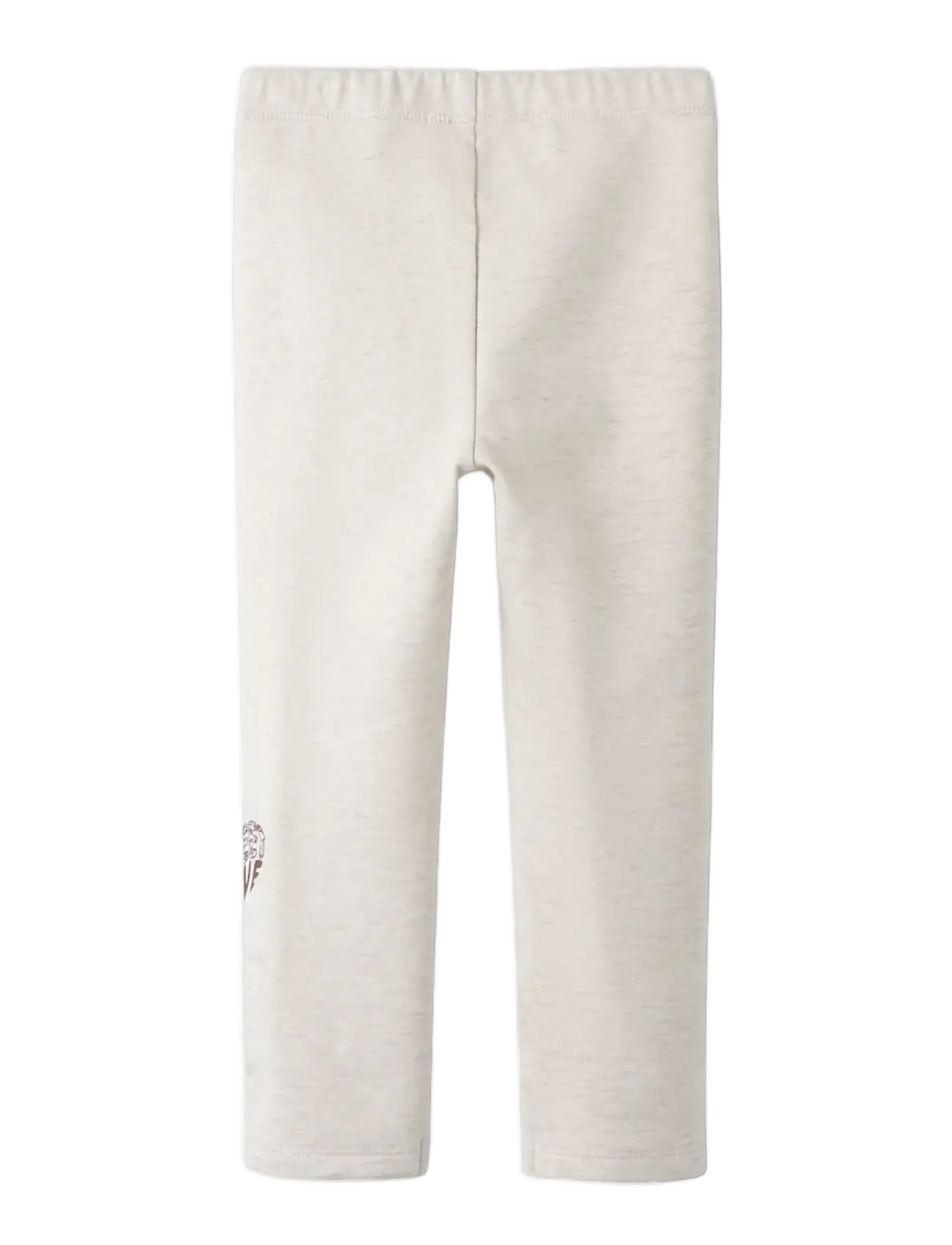 name it - NMFNIKOLINAS SWE LEGGING BRU LNOOS - leggings - peyote melange - 1