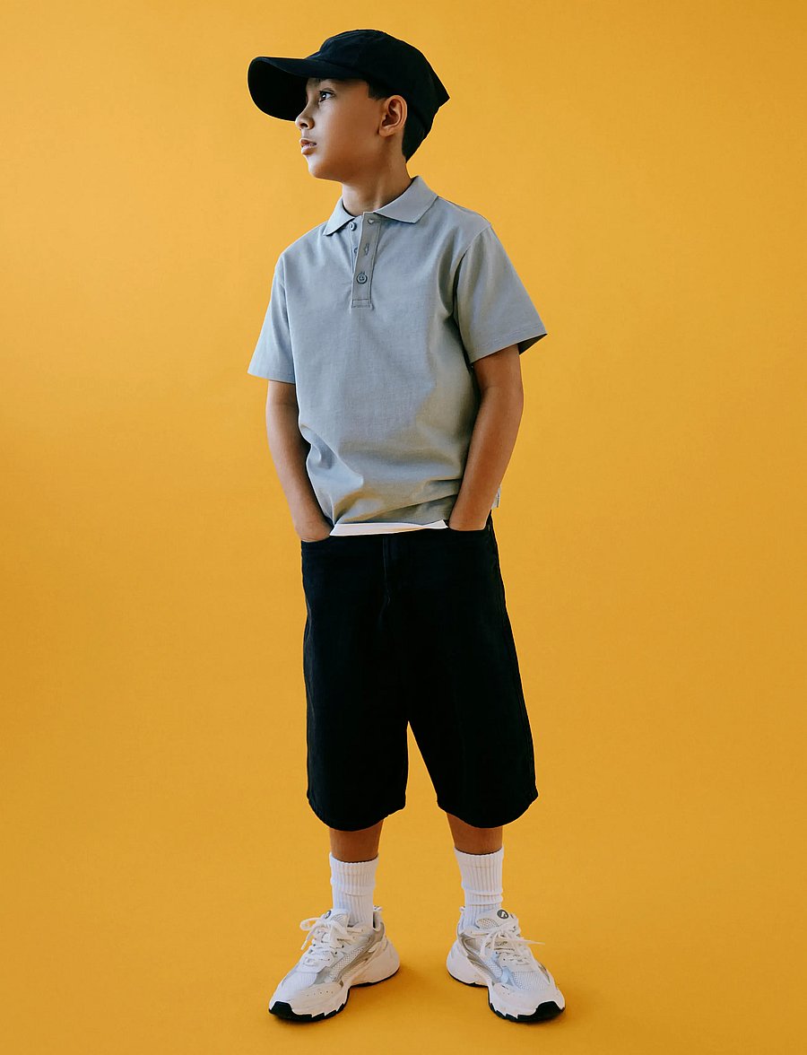 name it - NKMKALLY SS NREG POLO NOOS - kurzärmelig - blue fog - 4