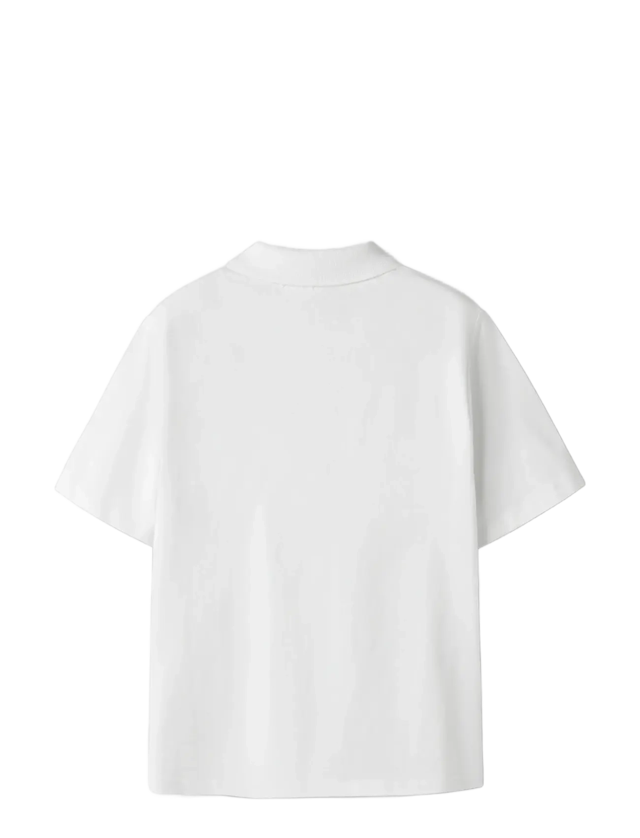 name it - NKMKALLY SS NREG POLO NOOS - kurzärmelig - bright white - 1