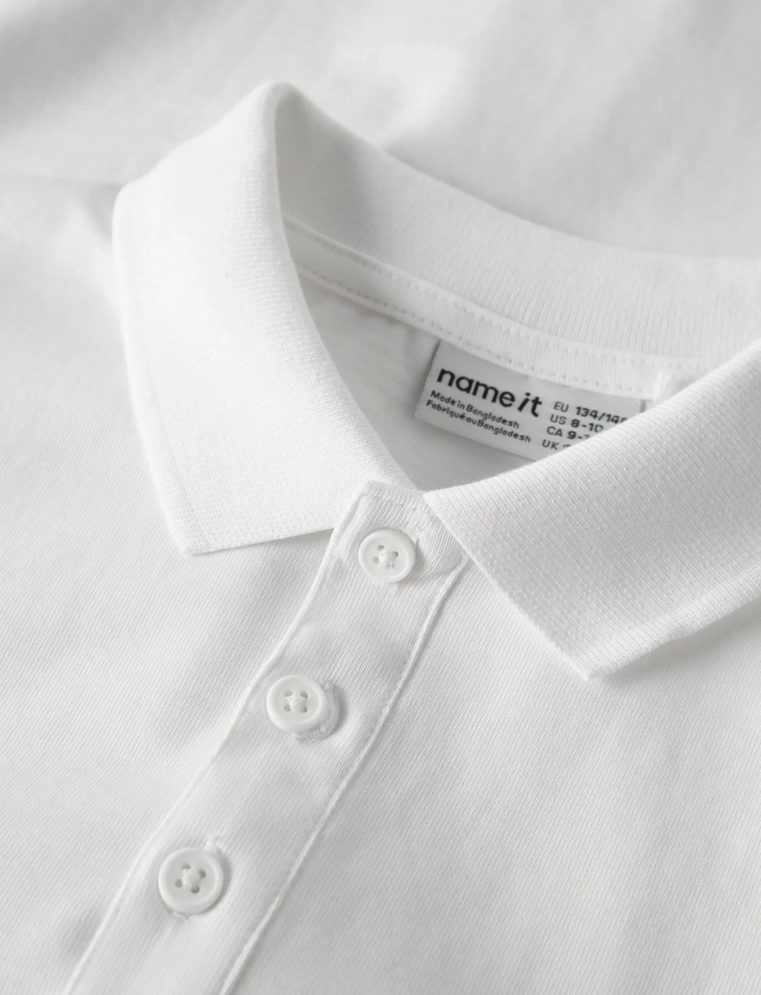 name it - NKMKALLY SS NREG POLO NOOS - kurzärmelig - bright white - 2