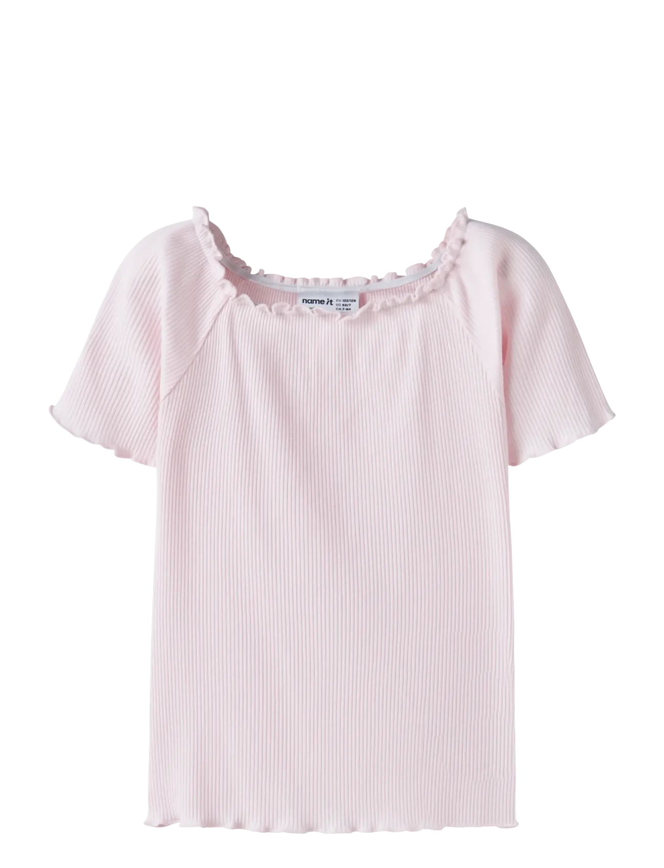 name it NKFHORTO SS SLIM TOP - Vis alt - CRADLE PINK / pink/rose