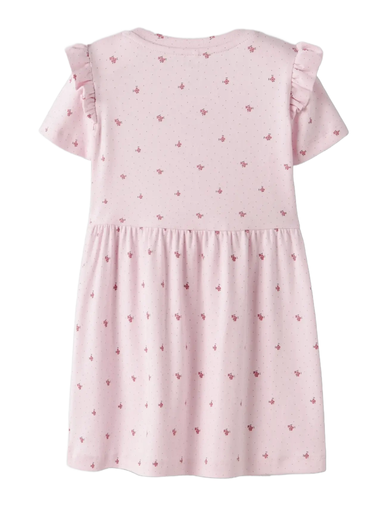 name it - NMFHANNIS CAP SL DRESS - kortærmede babykjoler - cradle pink - 1