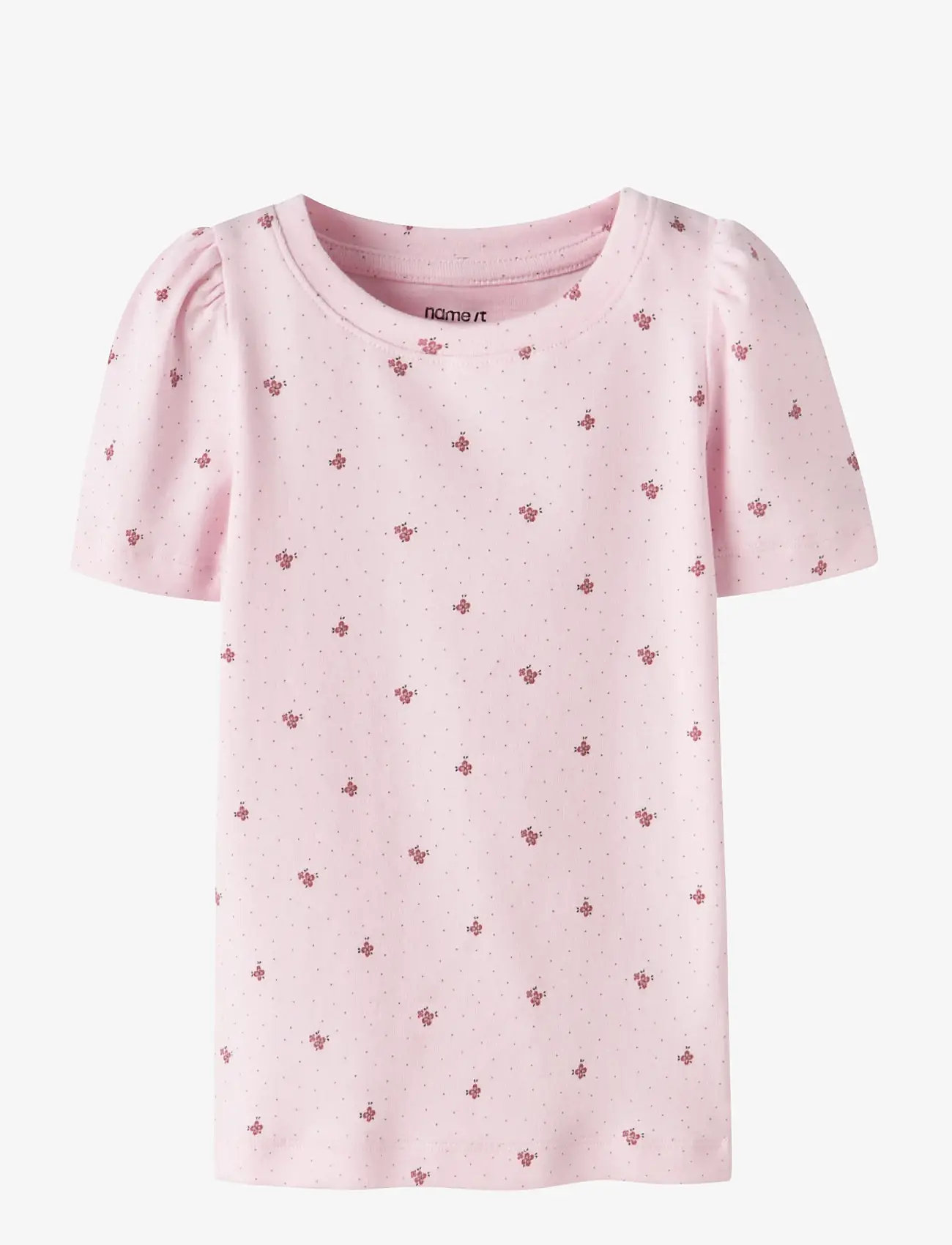 name it - NMFHANNIS SS XSL TOP - kortärmade - cradle pink - 0