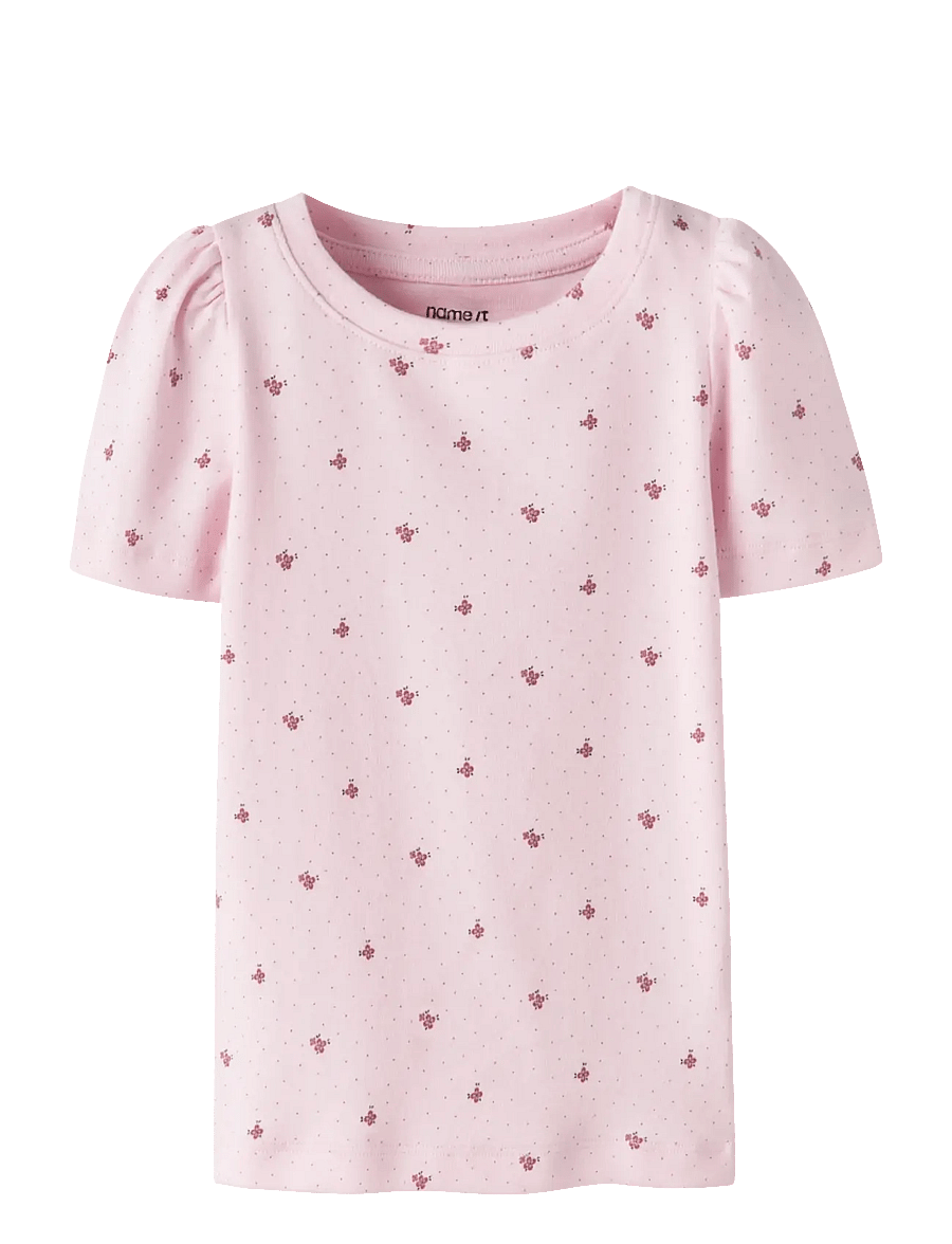 name it - NMFHANNIS SS XSL TOP - t-krekli ar īsām piedurknēm - cradle pink - 0