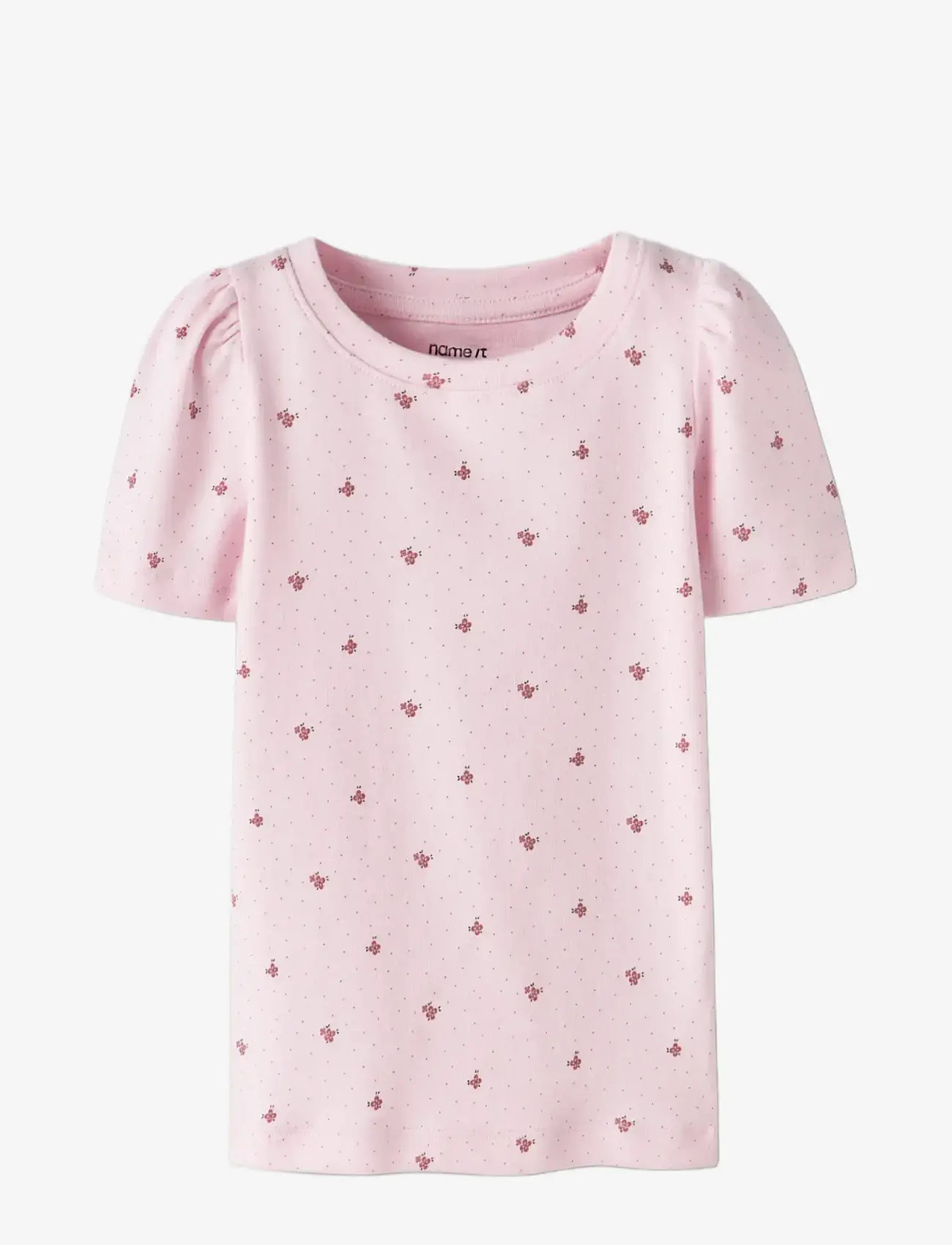 name it - NMFHANNIS SS XSL TOP - kortärmade - cradle pink - 2