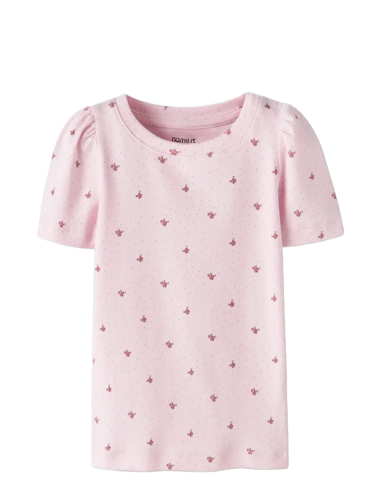 name it - NMFHANNIS SS XSL TOP - kortærmede - cradle pink - 2