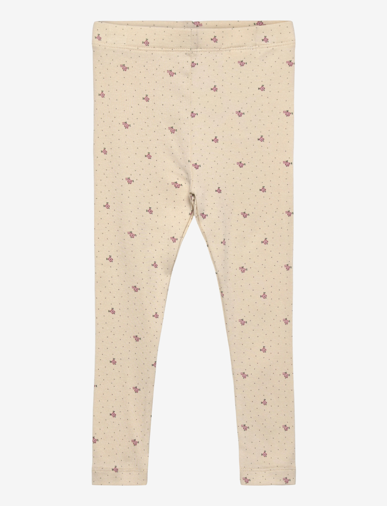 name it - NMFHANNIS XSL LEGGING - leggings - almond milk - 0