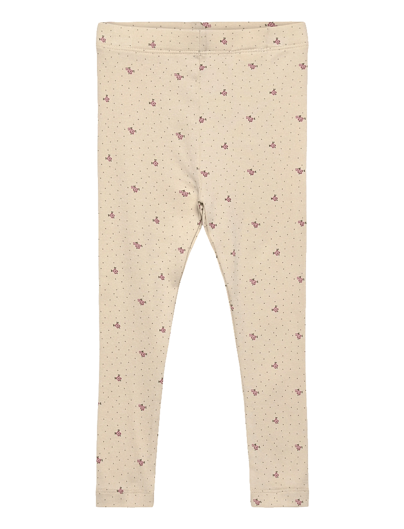 name it - NMFHANNIS XSL LEGGING - leggings - almond milk - 0