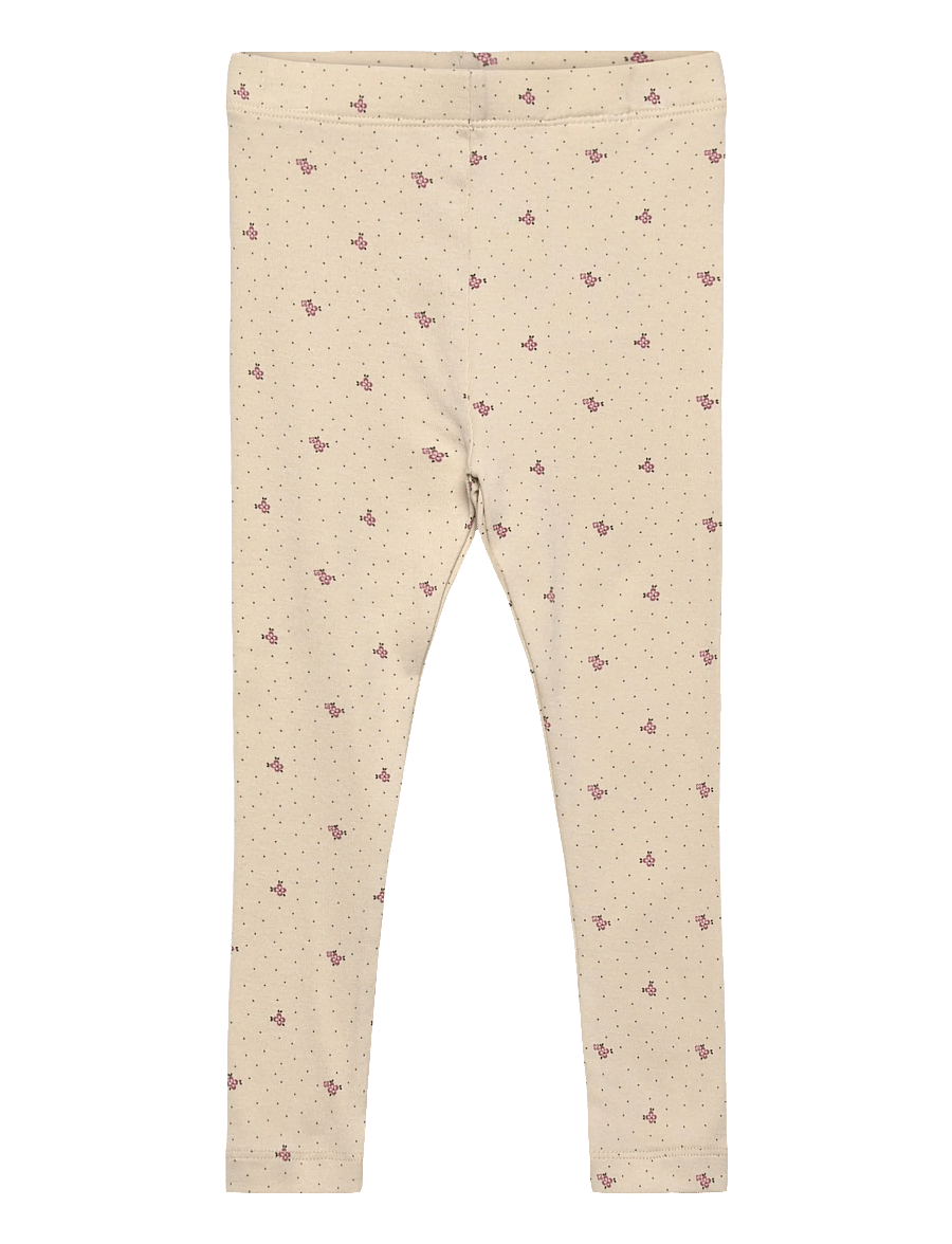 name it - NMFHANNIS XSL LEGGING - leggings - almond milk - 0
