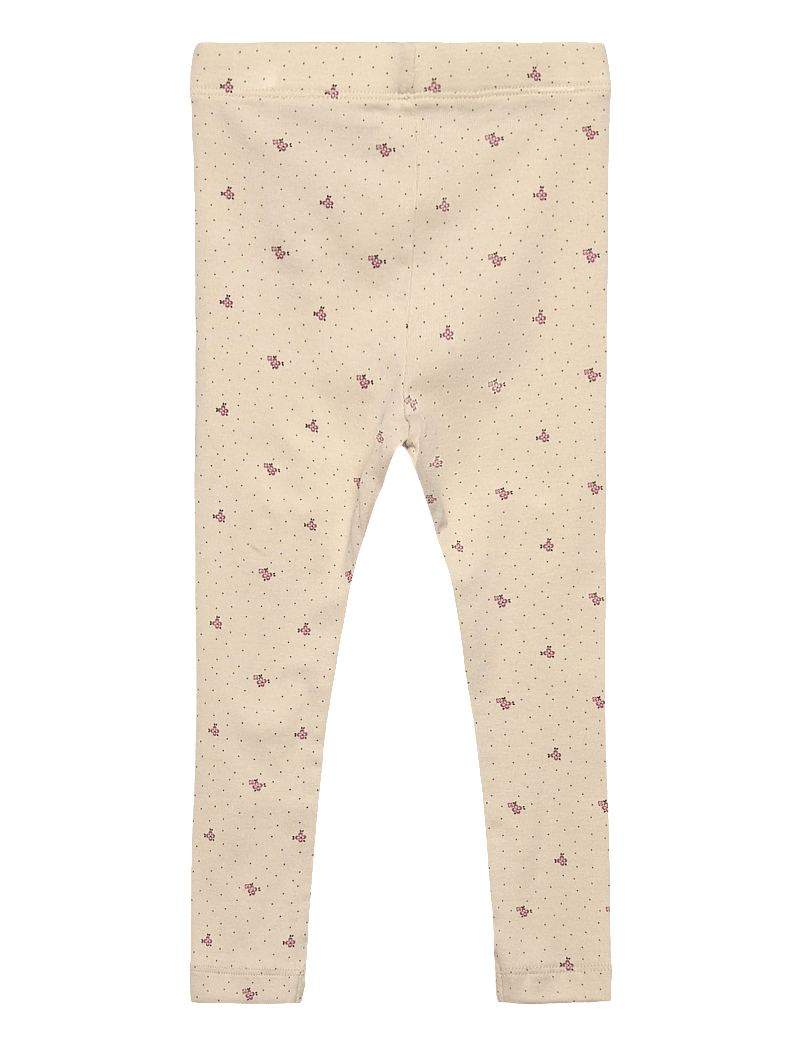 name it - NMFHANNIS XSL LEGGING - leggings - almond milk - 1