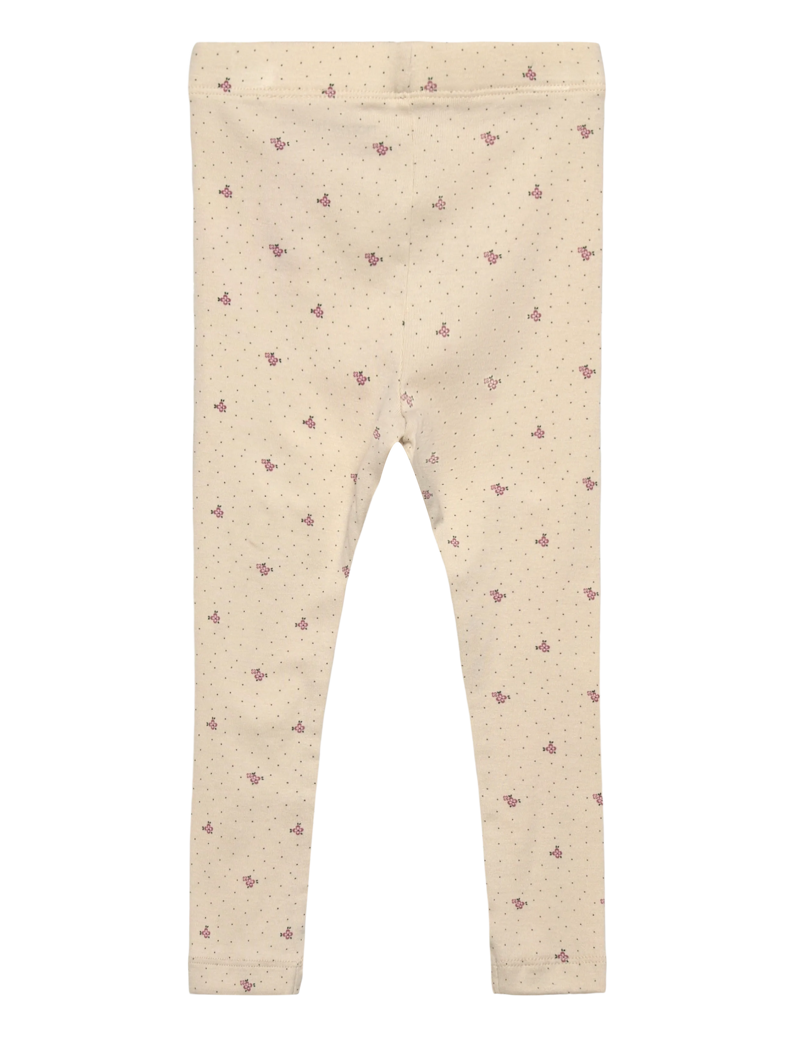 name it - NMFHANNIS XSL LEGGING - leggings - almond milk - 1