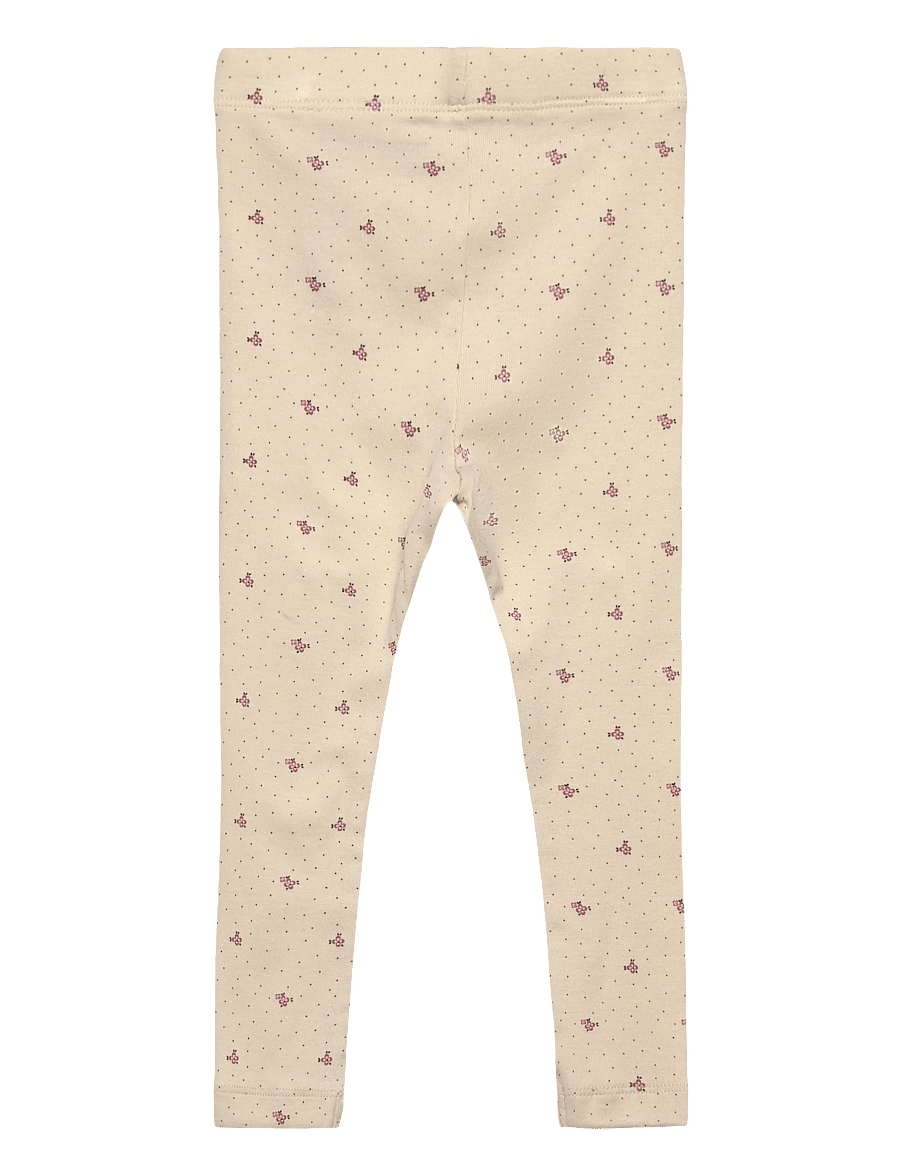 name it - NMFHANNIS XSL LEGGING - leggings - almond milk - 1