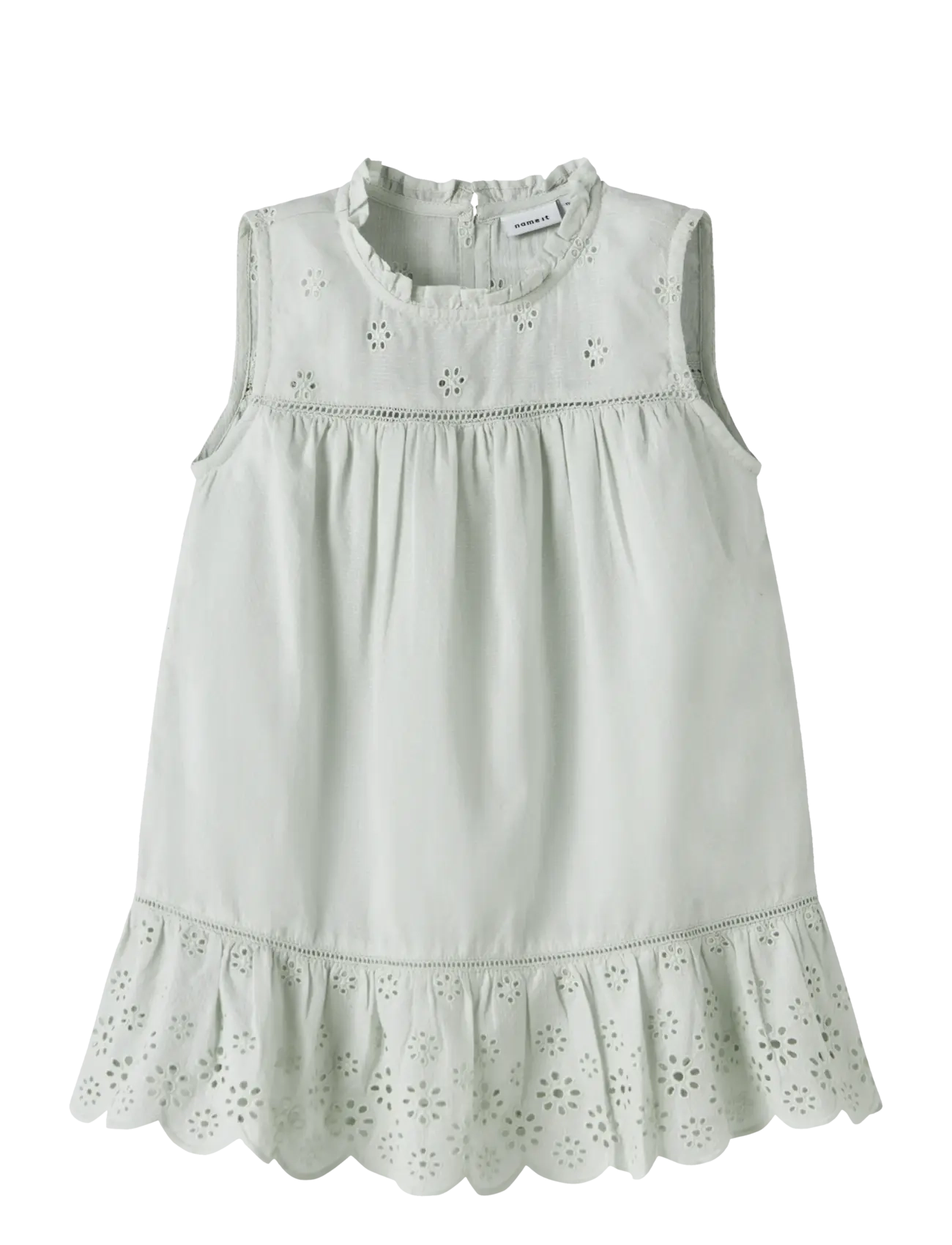 name it NMFHALCYON SL DRESS - Nieuwe Mode - PALE AQUA / blue