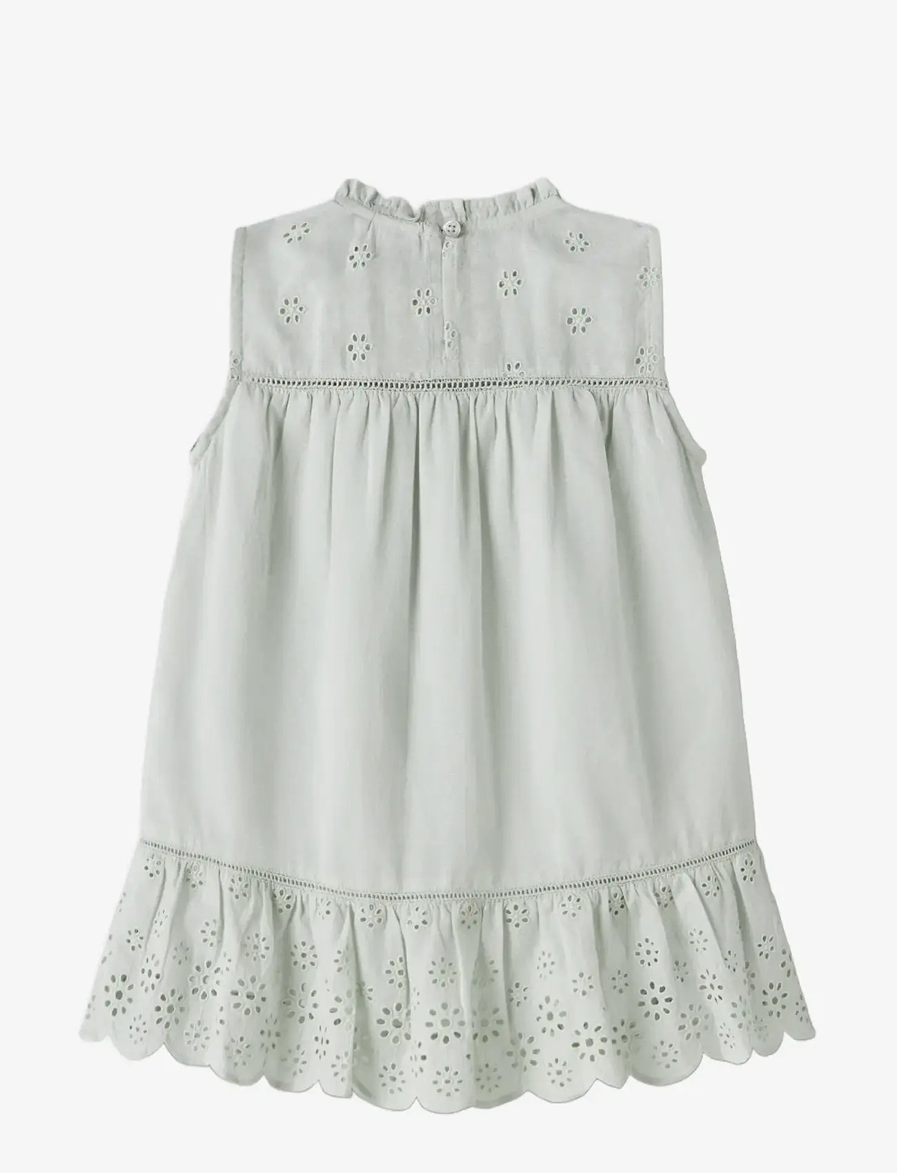 name it - NMFHALCYON SL DRESS - sleeveless baby dresses - pale aqua - 1