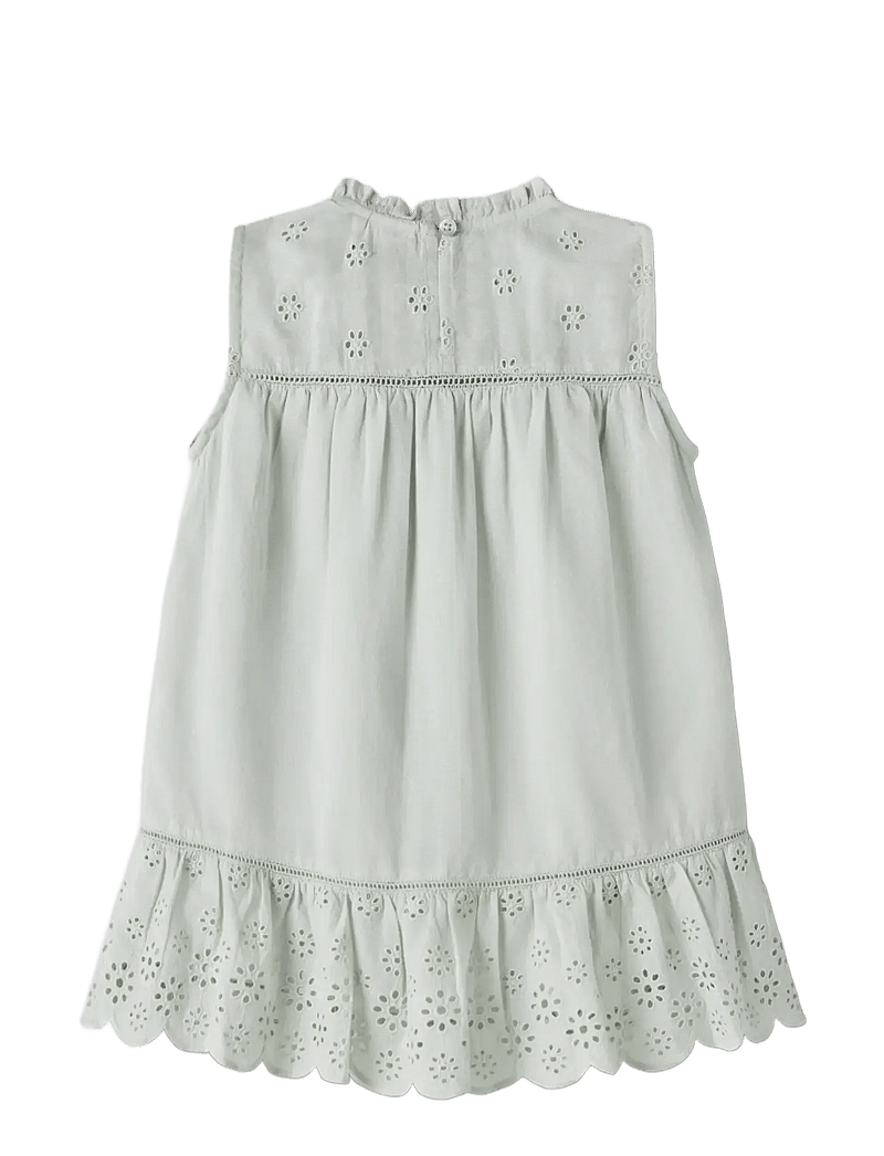 name it - NMFHALCYON SL DRESS - sleeveless baby dresses - pale aqua - 1