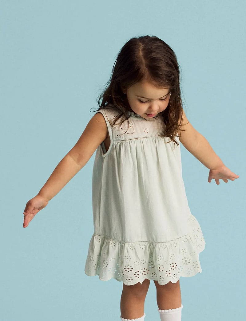 name it - NMFHALCYON SL DRESS - sleeveless baby dresses - pale aqua - 3