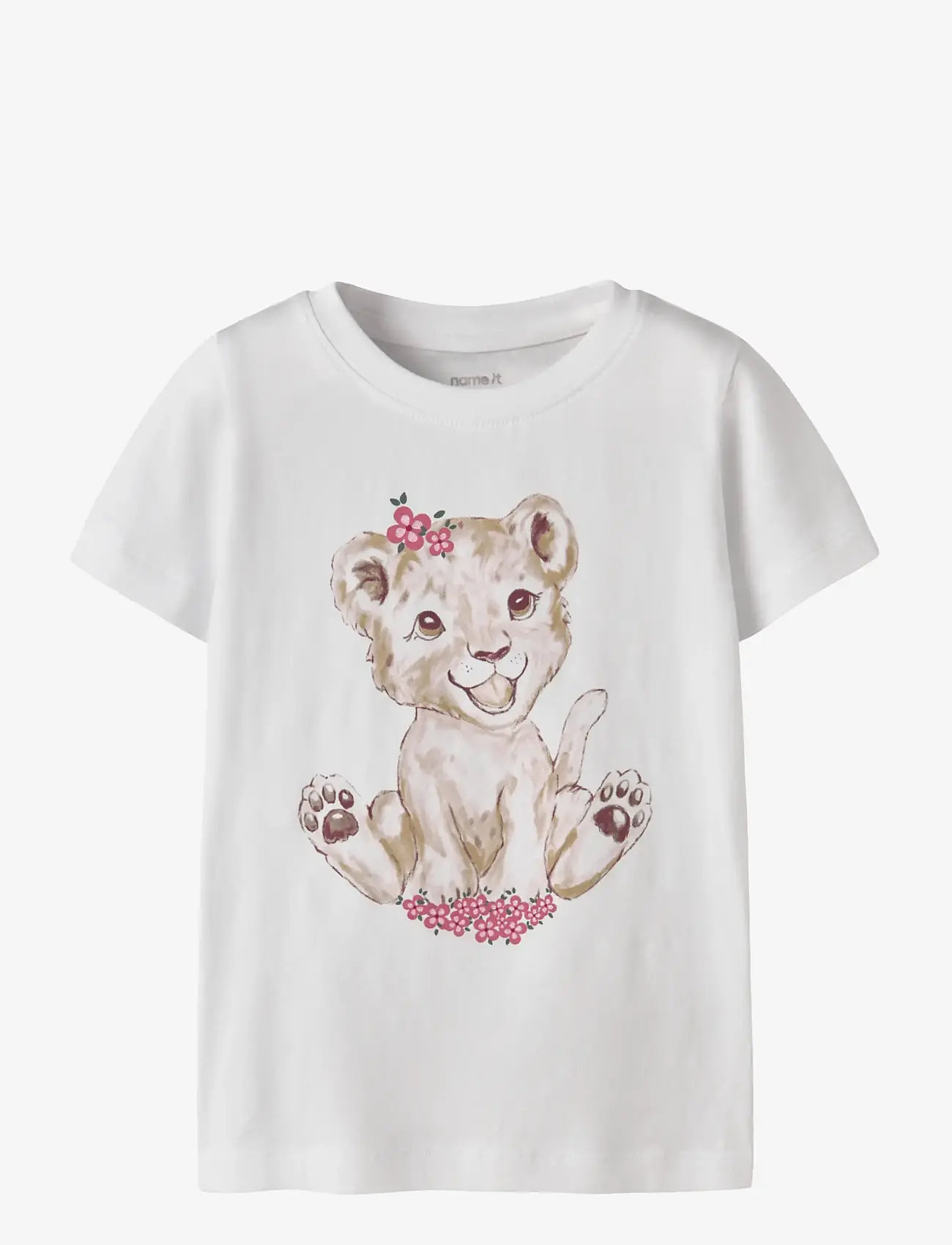 name it - NMFHERTA SS TOP BOX - kurzärmelige - bright white - 0