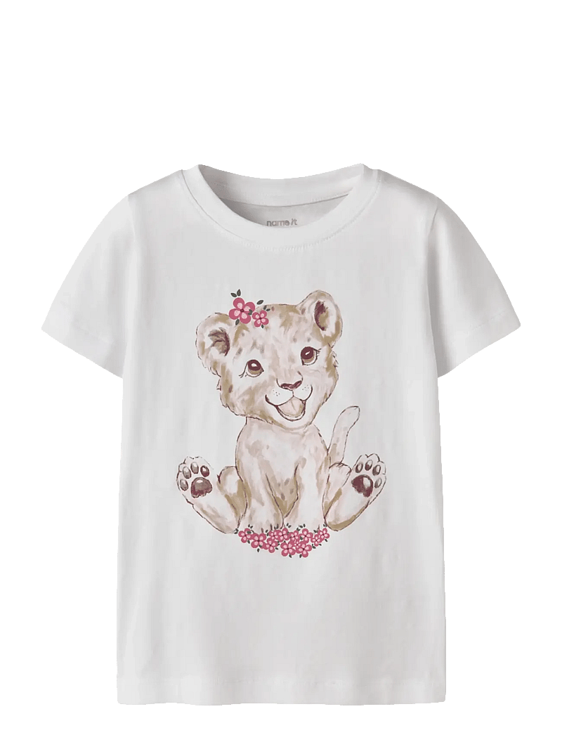 name it - NMFHERTA SS TOP BOX - kurzärmelige - bright white - 0