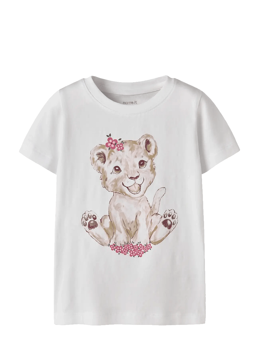 name it - NMFHERTA SS TOP BOX - kurzärmelige - bright white - 0