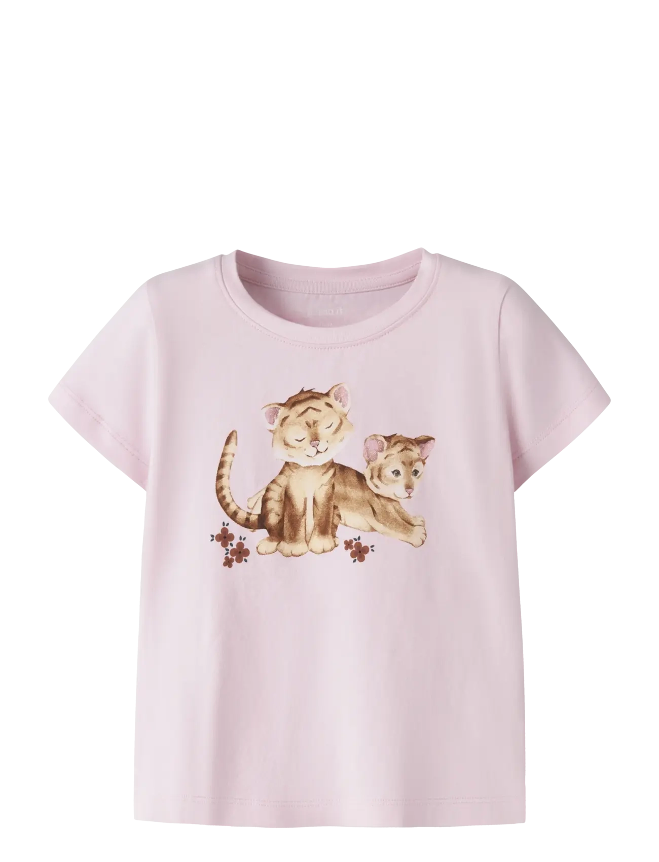 name it NMFHERTA SS TOP BOX - Topper & T-skjorter - CRADLE PINK / pink/rose