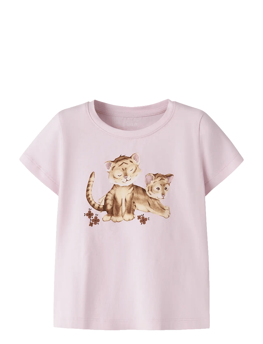 name it - NMFHERTA SS TOP BOX - kortärmade t-shirts - cradle pink - 0