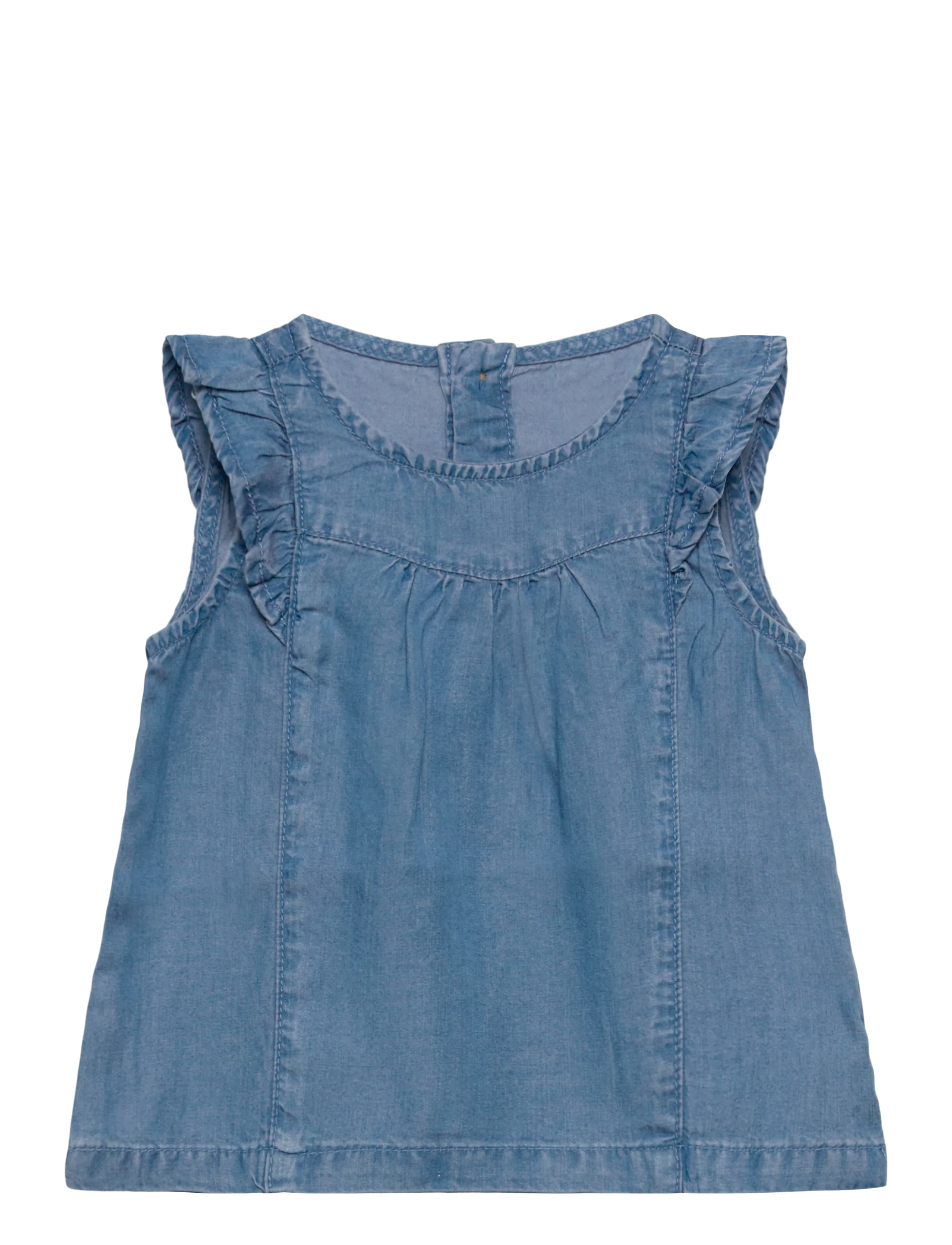 name it NMFAMY SL DNM TOP 4054-OH J - New Arrivals - MEDIUM BLUE DENIM / blue