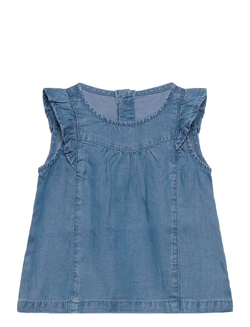 name it - NMFAMY SL DNM TOP 4054-OH J - westen - medium blue denim - 0