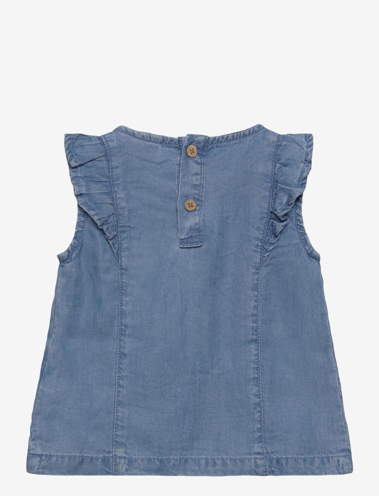 name it - NMFAMY SL DNM TOP 4054-OH J - westen - medium blue denim - 1