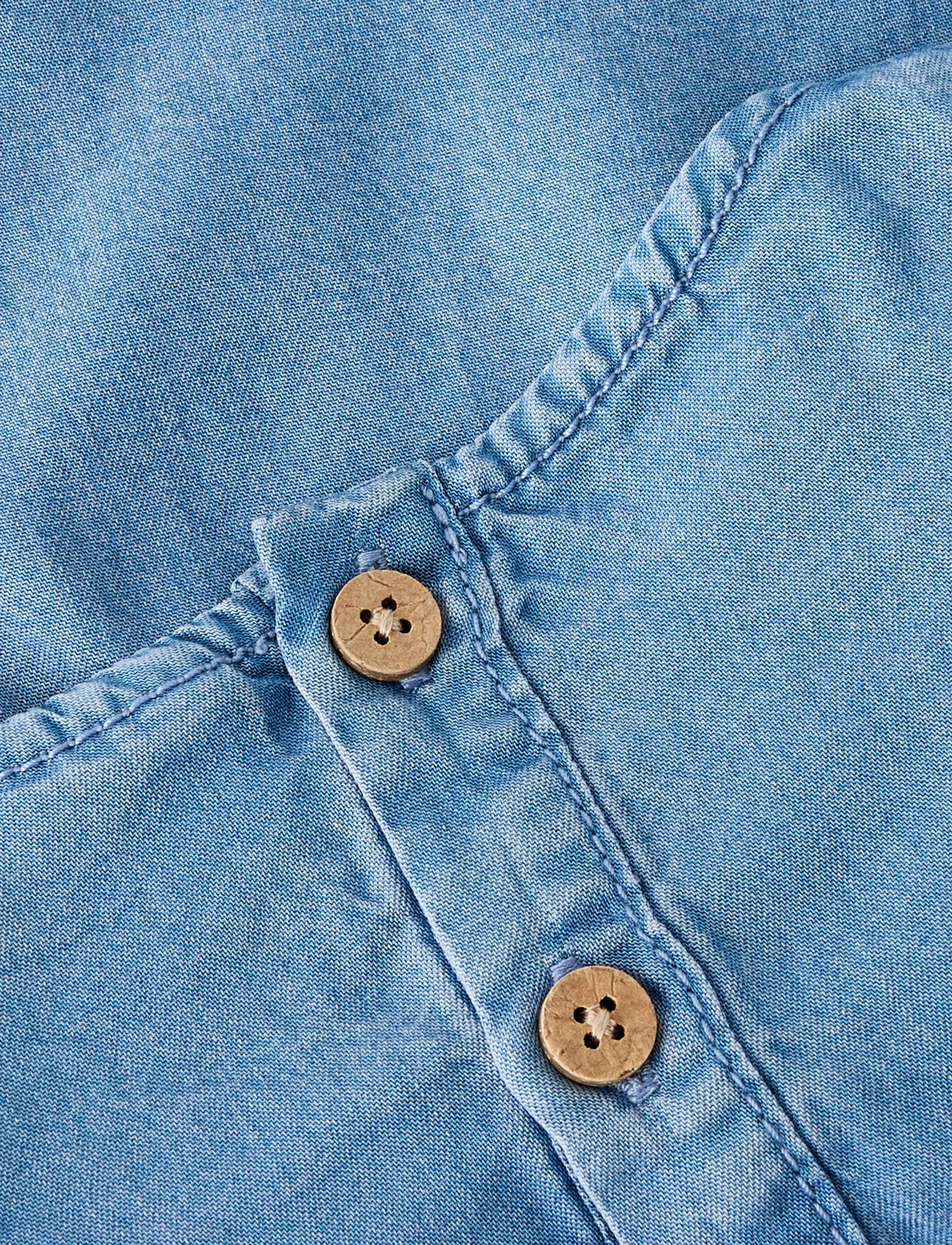 name it - NMFAMY SL DNM TOP 4054-OH J - gode sommertilbud - medium blue denim - 5