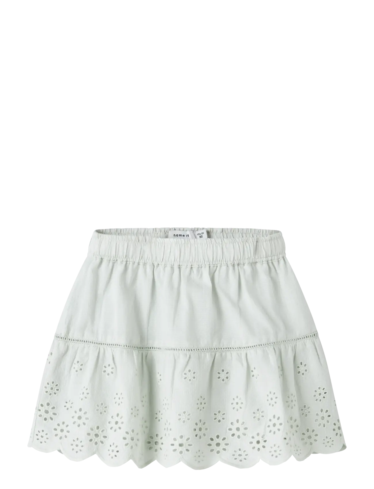 name it Nmfhalcyon Skort, 98, Röcke, Grün - Skorts, Kinder