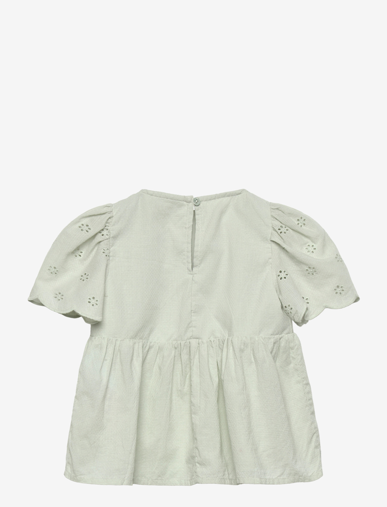 name it - NMFHALCYON SS TOP - blouses & tunics - pale aqua - 1
