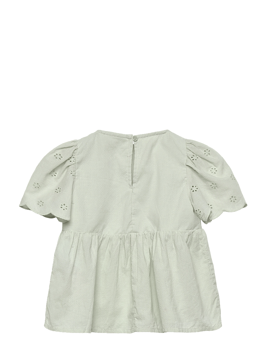name it - NMFHALCYON SS TOP - blusen & tuniken - pale aqua - 1