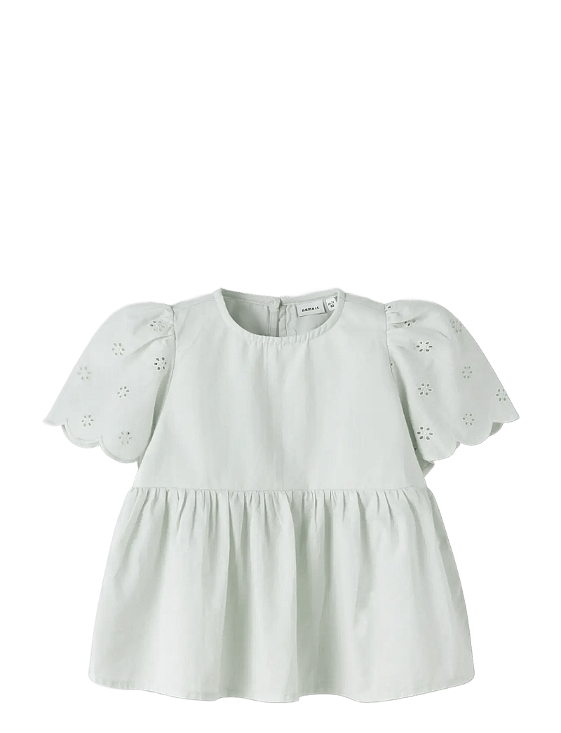 name it - NMFHALCYON SS TOP - blouses & tunics - pale aqua - 2