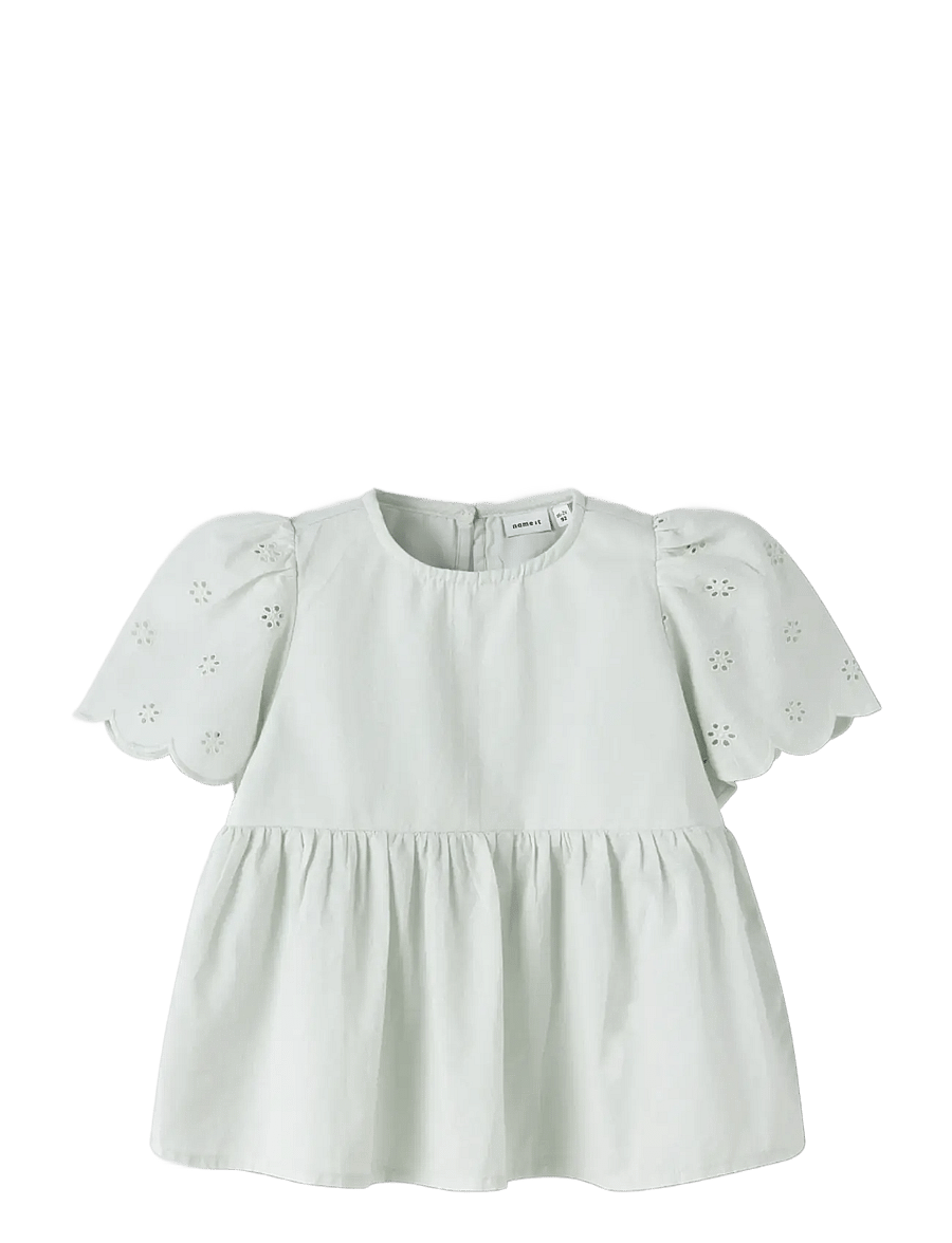 name it - NMFHALCYON SS TOP - blusen & tuniken - pale aqua - 2