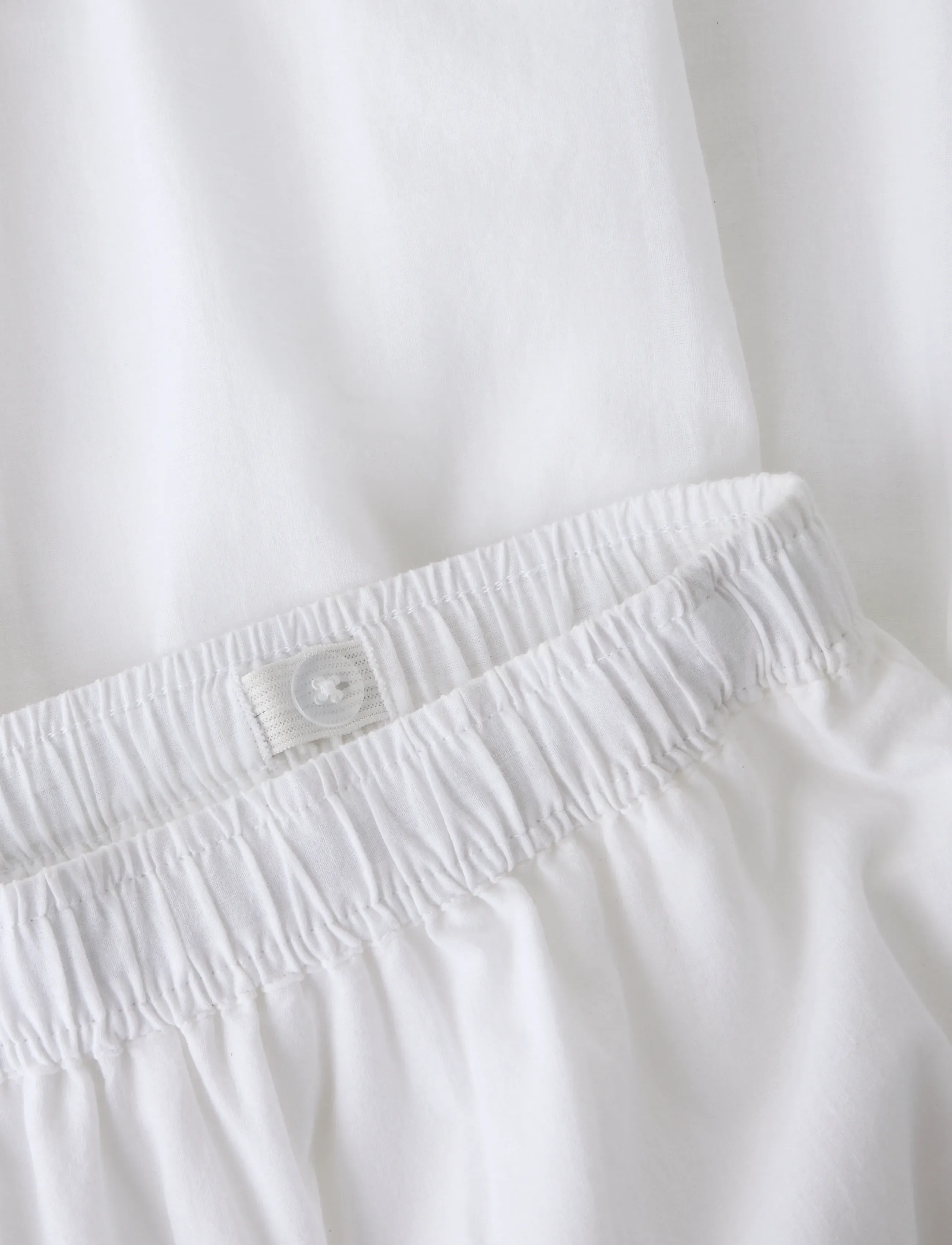name it - NKFHERMALA LONG SKIRT - midi-röcke - bright white - 5