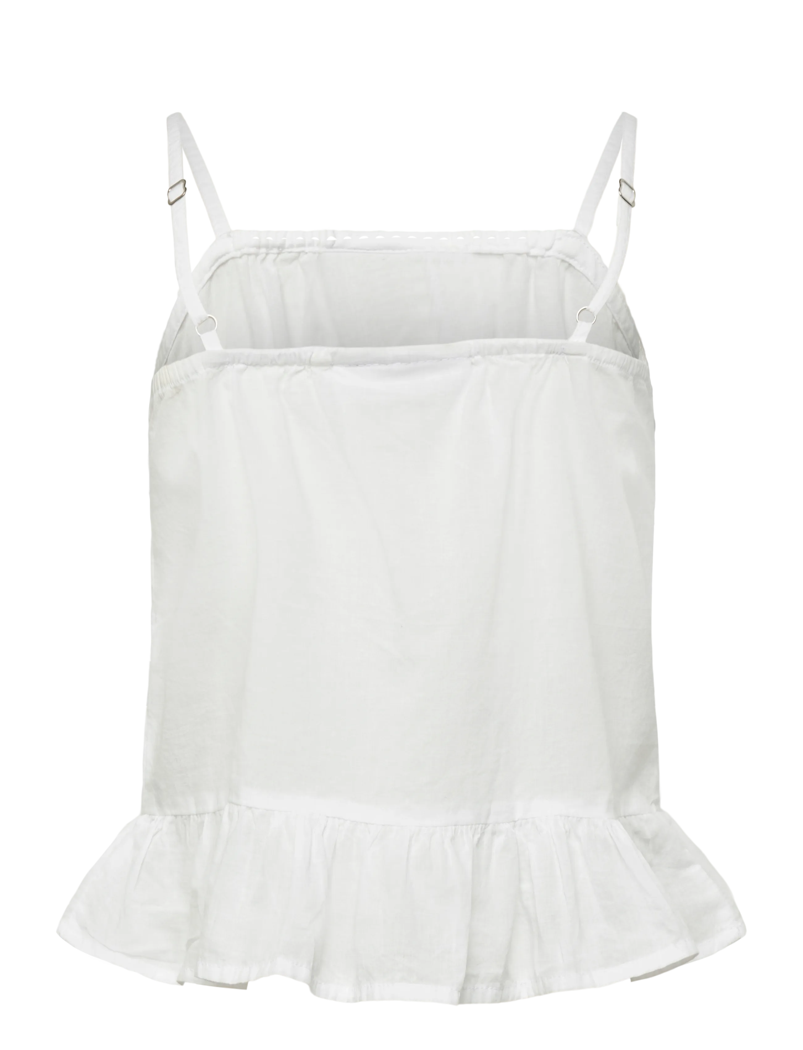 name it - NKFHERMALA STRAP TOP - tanktops - bright white - 1