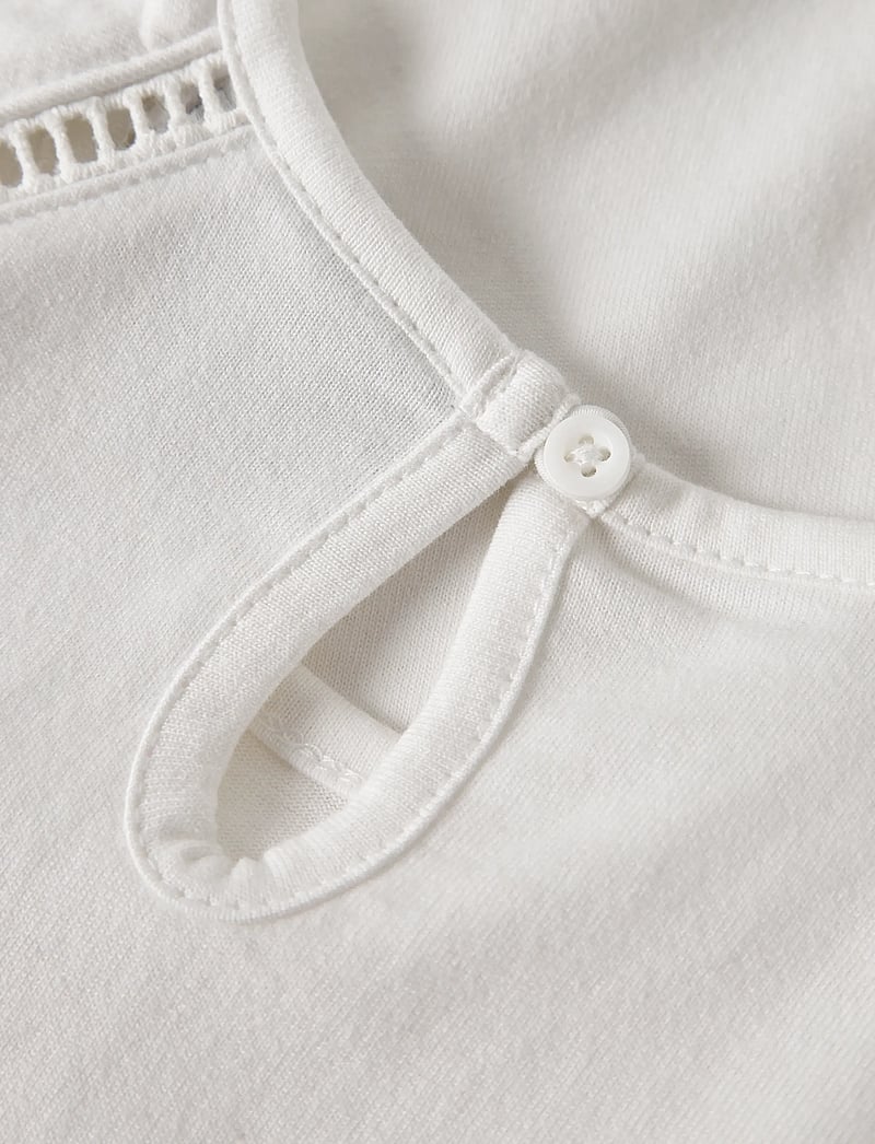 name it - NMFHUDA SS TOP - lyhythihaiset t-paidat - bright white - 2